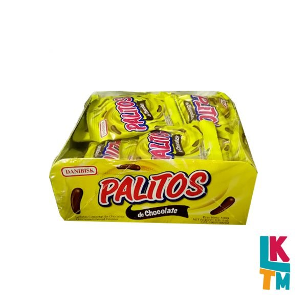 caja de palitos de chocolate venezolano